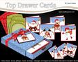 3D Xmas Fun Winter Sports Top Drawer Cards