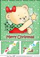 8 x 8 Rosie's Xmas Star Scalloped Corner Topper