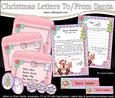 Xmas Rudolph Child's Santa Letter to and from Santa