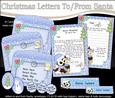 Xmas Little Hoot Owl Child's Santa Letter to and from Santa