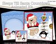 3D Xmas Livvy Bear Sleeps Till Santa Animated Card