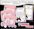 Xmas Pip Penguin Child's Santa Letter to and from Santa