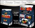 3D Christmas Santa Express Gift Bag Mini Kit
