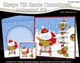 3D Xmas Cute Little Cat Sleeps Till Santa Animated Card