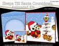 3D Xmas Little Hoot Owl Sleeps Till Santa Animated Card