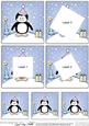 Cute Xmas Penguin Twisted Tunnel Topper