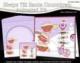 3D Xmas Bobbin Robin Sleeps Till Santa Animated Card