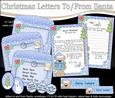 Xmas Livvy Bear Child's Santa Letter to and from Santa