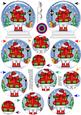 3D Ben Polar Bear Snow Globe Shaped Tree Decoration