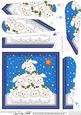 Xmas Little Lambs Fan Pyramage Topper