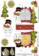 3D Snowman Xmas Window Treat Holder Christmas Decoration