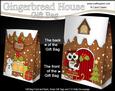 3D Xmas Little Hoot Owl Gingerbread House Gift Bag Mini Kit