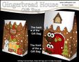 3D Xmas Little Hoot Owl Gingerbread House Gift Bag Mini Kit