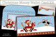 Christmas Oops Rudolph Money or Gift Wallet Card Kit