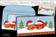 Christmas Bobbin Robin Love Money or Gift Wallet Card Kit