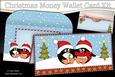 Christmas Penguin Love Money or Gift Wallet Card Kit