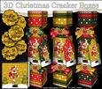 3D Rudolph Snowy Scene Christmas Cracker Boxes
