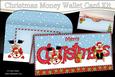 Christmas Rudolph Money or Gift Wallet Card Kit