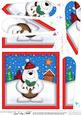 Xmas Ben Polar Bear Fan Pyramage Topper