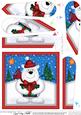 Xmas Ben Polar Bear Fan Pyramage Topper