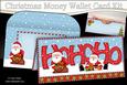 Ho Ho Ho Santa Money or Gift Wallet Card Kit