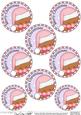Little Bobbin Robin Round Christmas Gift Tags