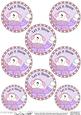 Snowman Round Christmas Gift Tags