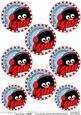 Xmas Pip Penguin Round Christmas Gift Tags