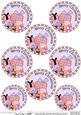 Xmas Presents Round Christmas Gift Tags