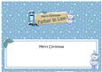 Lge Dl Xmas Father in Law Teddy Ed Signpost Insert