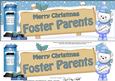 Lge Dl Xmas Foster Dad Teddy Ed Signpost