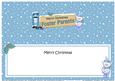 Lge Dl Xmas Foster Parents Teddy Ed Signpost Insert