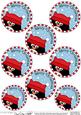 Xmas Pip Penguin Round Christmas Gift Tags
