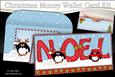 Xmas Noel Pip Penguin Money or Gift Wallet Card Kit
