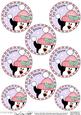 Xmas Penguin Round Christmas Gift Tags