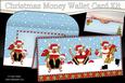 Xmas Rudolph Money or Gift Wallet Card Kit