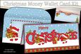 Xmas Bobbin Robins Money or Gift Wallet Card Kit