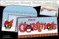 Xmas Pip Penguin Money or Gift Wallet Card Kit