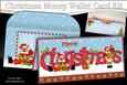 Xmas Rudolph Money or Gift Wallet Card Kit