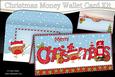 Xmas Bobbin Robins Money or Gift Wallet Card Kit
