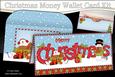 Xmas Snowmen Money or Gift Wallet Card Kit