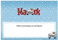 Large Dl Xmas to My Fiance Mark Sports Car Insert