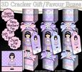 3D Girlz Roz's Cupcake Cracker Gift Favour Boxes
