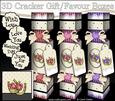 3D Wedding Horseshoes & Roses Cracker Gift Favour Boxes
