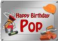 A4 Birthday Pop Handyman Tools Card Topper