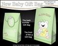 3D New Baby Teddy Bear Gift Bag Mini Kit