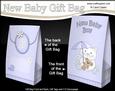 3D New Baby Boy Kitty Kat Gift Bag Mini Kit