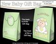 3D New Baby Cute Little Lamb Gift Bag Mini Kit