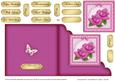 Just Roses Cut and Fold Corner Card