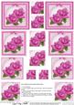Just Roses Pyramage Sheet